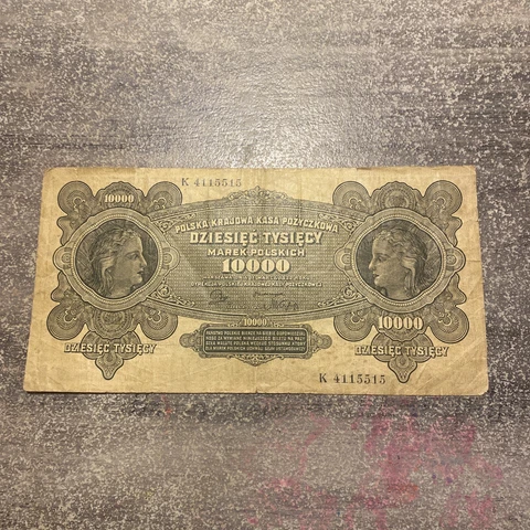 Poland -10 000 Marek-1922 Cover