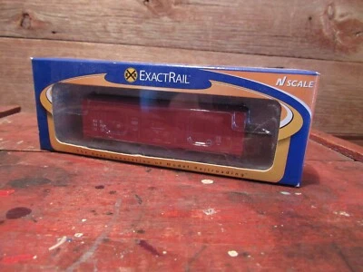 VINTAGE NEW N SCALE TRAIN Car By EXACTRAIL - BOX CAR! - Image 1 of 3