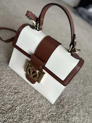 Valentino White Brown Bag - Image 1 of 4
