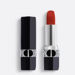 Dior Rouge Dior Lipstick #999 Velvet 0.12oz/3.5g Unboxed, Hydrating&Long Wearing - Picture 1 of 2
