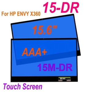 15.6'' LCD Touch Screen Glass For HP Envy X360 15M-DR 15M-DR1011DX 15M-DR1012DX - Picture 1 of 4