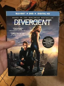 Divergent ( Blu Ray, 2-Disc) *Factory Sealed, New, W/Slip* - Picture 1 of 3
