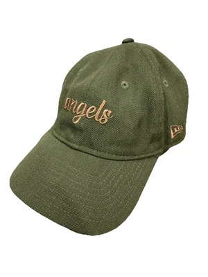 Los Angeles Angels New Era Green 9TWENTY Evergreen Twill Adjustable Hat Script - Image 1 of 4