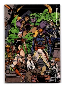 WildC.A.T.S Jim Lee 1993 Topps #1 Trading Card Vintage - Picture 1 of 2