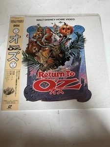 Walt Disney RETURN TO OZ Japanese IMPORT LASERDISC PILF-1052 - Imagen 1 de 3