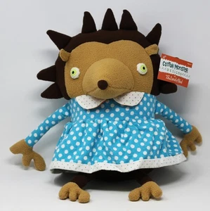The Land Of Nod Igel Mom Baumwollmonster Designs Plüschtier Kiste & Fass NEU - Bild 1 von 8