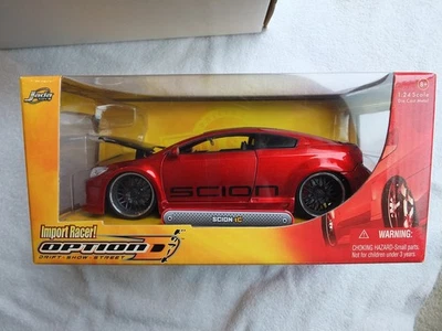 Red Scion tC 2006 importación corredor opción D Drift Show Street 1:24 Jada Toys NUEVO Foto 1 de 4