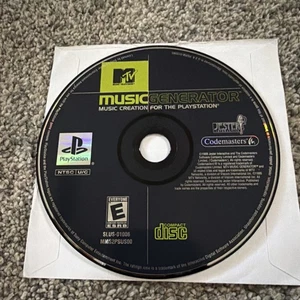 MTV Music Generator PS1 Loose Disc (Sony PlayStation 1, 1999) Tested And Working - Picture 1 of 2
