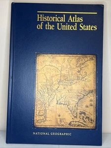 Historischer Atlas der Vereinigten Staaten von National Geographic 1993 Hardcover RIESIG - Bild 1 von 10