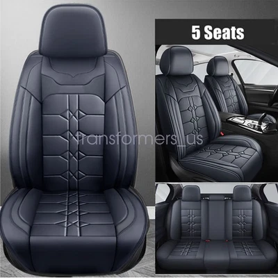 For 2008 2009 Kia Sorento Car Seat Cover Faux Leather Cushion Full Set Cover - Imagem 1 de 4