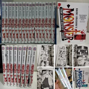 Monster Manga English Version Volume 1-18(END) Half/Full Set by Naoki Urasawa - Picture 1 of 44