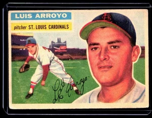 1956 Topps Luis Arroyo St. Louis Cardinals #64 SET BREAK - Picture 1 of 2