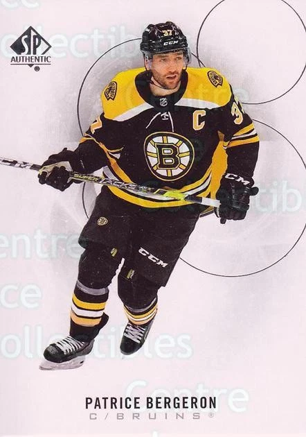 2020-21 SP Authentic #31 Patrice Bergeron - Image 1 of 1
