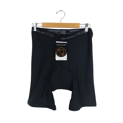 Endura Men's Size XL Black Mesh Clickfast Liner Padded Cycling Shorts BNWT - Image 1 of 4