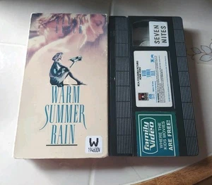 VHS Warm Summer Rain Video Tape Erotic Thriller All Tapes Tested - Picture 1 of 2