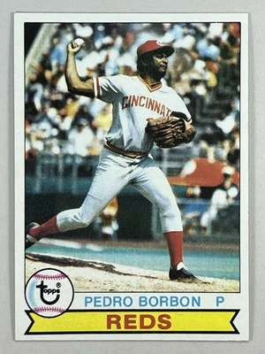 1979 Topps #326 Pedro Borbon Cincinnati Reds - Image 1 of 3