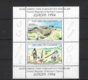 Turkish Cyprus Block 13 Europe Cept 1994 (MNH) - Picture 1 of 1