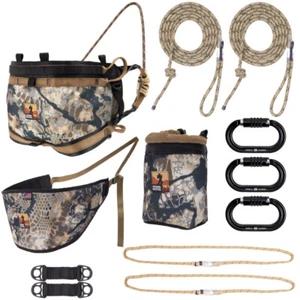 Kryptek Sky CAMO Saddle FULL KIT Hunting Latitude Tethrd Trophyline MADE IN USA - Picture 1 of 1