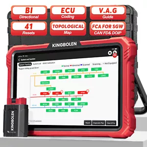 KINGBOLEN K10 PRO AUTOMÓVIL OBD2 dispositivo de diagnóstico TODO EL SISTEMA lector de fallas coche - Imagen 1 de 14