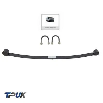 FORD TRANSIT SINGLE LEAF SPRING 2.2 2.4 RWD 75mm 2006 to 2014 MK7 WITH UBOLTS - Image 1 of 2