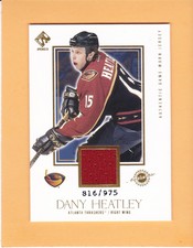 DANY HEATLEY 2002-03 PACIFIC PRIVATE STOCK JERSEY SP 975 THRASHERS #102 NM-MT