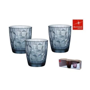 Set 6 Bormioli Diamond Gläser Für Wasser Pakete Ab 3 Stück Farbe Blau - Bild 1 von 2