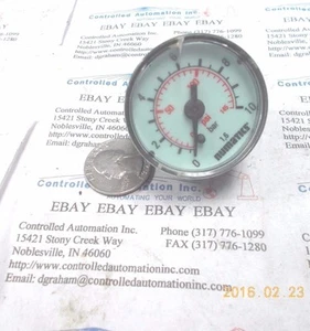 Numatics Gauge, PSI 1,6 - Imagen 1 de 2