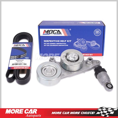 Serpentine Belt Tensioner Assembly for Honda 06-11 Pilot 05-10 Odyssey Accord V6 - Image 1 of 4