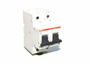 ABB S802PV-S100 Miniature Circuit Breaker 100A 2 Pole 5kA 600Vdc Din Rail - Picture 1 of 3