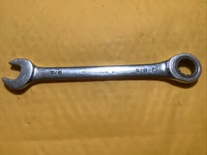 Husky 5/8" K- Chrome Combination 12 Point Ratchet Wrench 8” Long - Picture 1 of 9