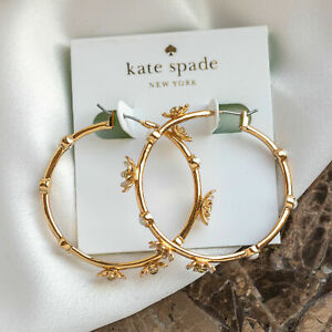 Kate Spade flowers earrings Kate Spade Loves Me Loves Me Not daisy hoop earrings