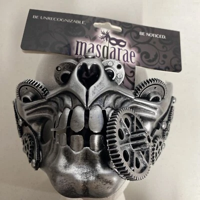 Masquerade Be Unrecognizable Costume Cosplay Party Halloween Steam Punk Mask - Image 1 of 4