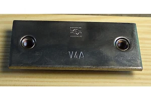 1 - Stauff Group 5 -  316 V4 Stainless Steel SS Weld Plate NEW Fits GR5 Clamps - Picture 1 of 5