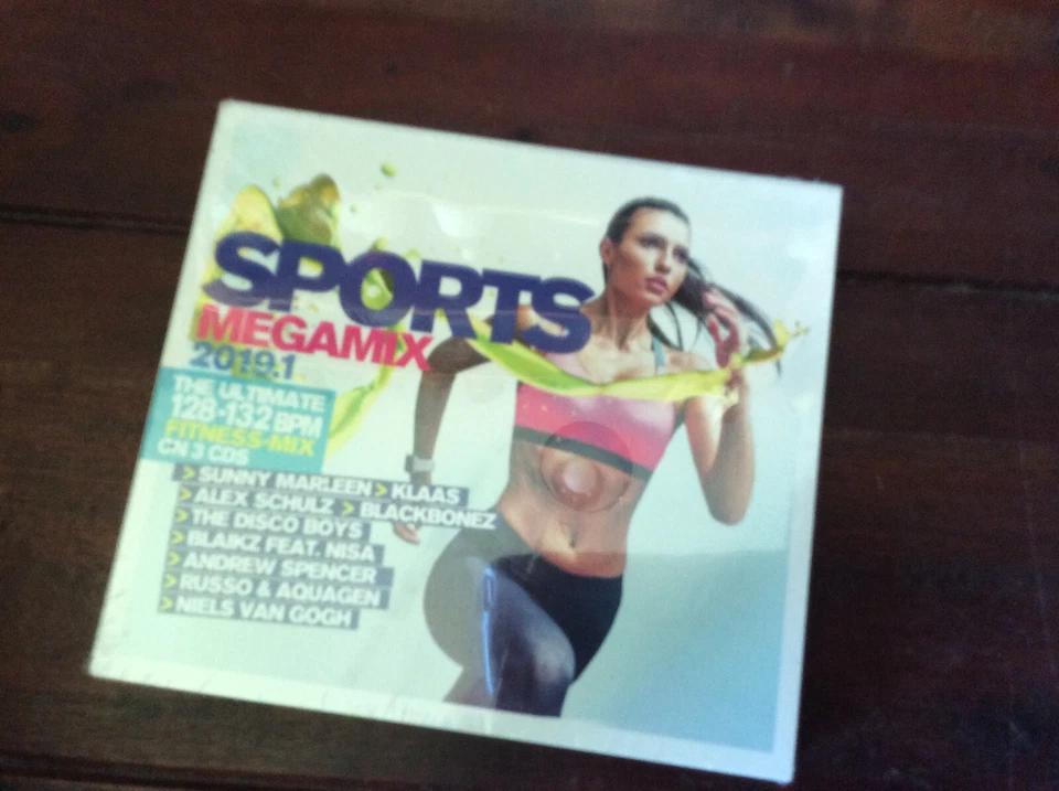 Sports Megamix 2019.1 Your Workout Favourites [3 CD Album] NEU OVP 128 - 132 BPM - Bild 1 von 1