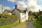 Photo 6X4 Ashford Bowdler The Old Vicarage, The Post Box And The Lane To  C2013