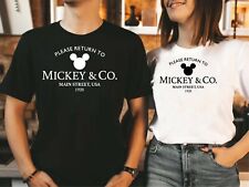 Mickey & Co. Printed Tshirt,, Family Trip to Mickey & Co. Main Street USA 1928.