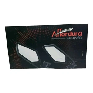 AFFORDURA MAVERICK SIDE BY SIDE MIRROR KIT FOR CAN AM HAS BLIND SPOT MIRRORS - Picture 1 of 8