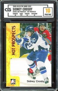 2005-06 In the Game ITG #361 Hot Prospects ROOKIE Sidney Crosby ~ CG 10 PRISTINE - Picture 1 of 2