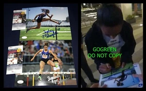 Sydney McLaughlin signed 8x10 photo Tokyo Olympics Gold Hurdler Sprinter JSA - Picture 1 of 5