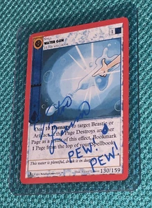 EXTREM SELTEN VICTOR LARSON SIGNIERT GEKRITZELT & ZITAT MetaZoo CN1 1. Auflage Wasserpistole - Bild 1 von 8