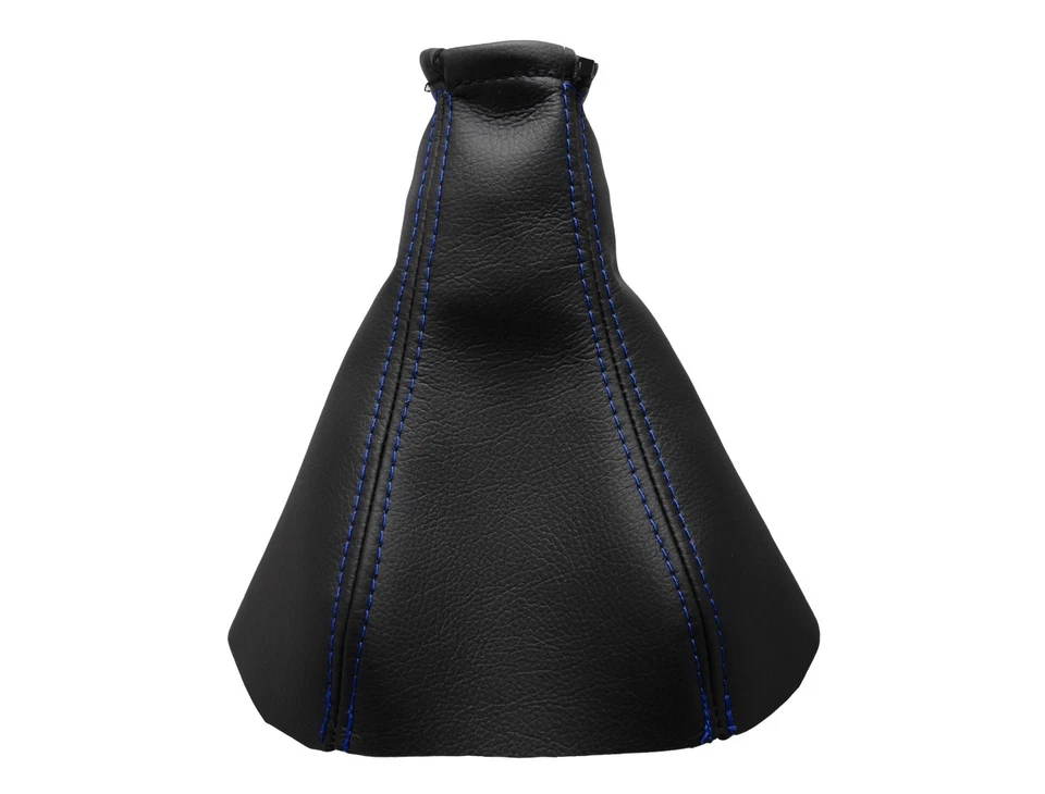 Para OPEL VECTRA B 1996-2002 Fuelle Palanca de Cambio Piel - Costura Azul Oscuro - Imagen 1 de 1