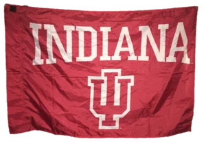 Indiana Hoosiers NCAA Flagge 42" x 28" Banner Schule Banner Neu - Bild 1 von 1