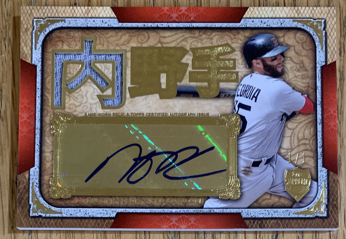 Dustin Pedroia Autograph Baseball Trading Cards for sale | eBay