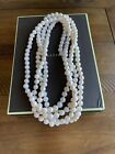 Ross Simons Cream White Freshwater Pearl Endless Necklace 39”