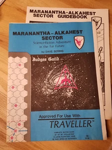 Judges Guild Maranantha-Alkahest Sector Traveller - Imagen 1 de 1