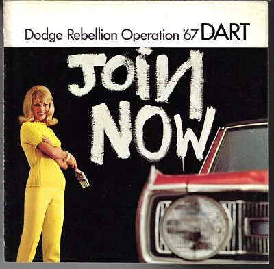 Dodge Dart 1967 USA Market Sales Brochure 270 & GT Sedan, Hardtop, Convertible - Image 1 of 2