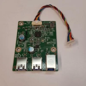 GENUINE GIGABYTE G27QC BUILT IN USB DUAL SLOT PANEL (E2417) - Bild 1 von 2