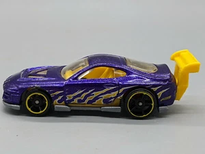 HOT WHEELS POWER PRO 2001 RACING PURPLE YELLOW MATTEL THAILAND G15-Free Shipping - Picture 1 of 11