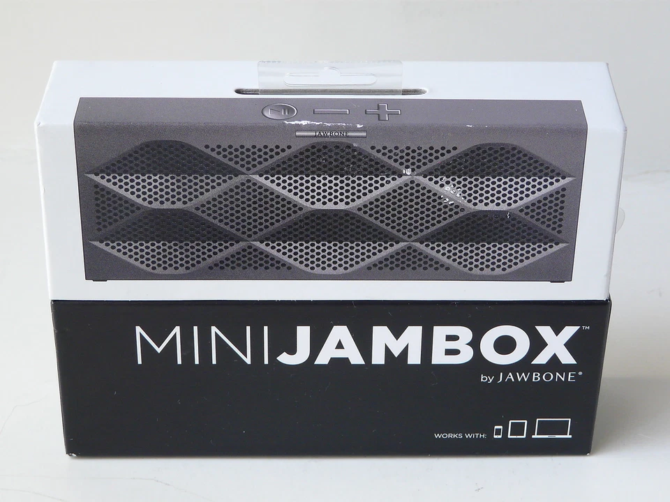 MINI JAMBOX - Faceta Grafito... Altavoz Inalámbrico y Altavoz... ¡NUEVO! Foto 1 de 4