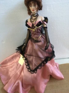 Franklin Mint 15-16" Vinyl GIBSON GIRL JOSEPHINE Doll in ENSEMBLE, Gown & SHOES - Picture 1 of 17